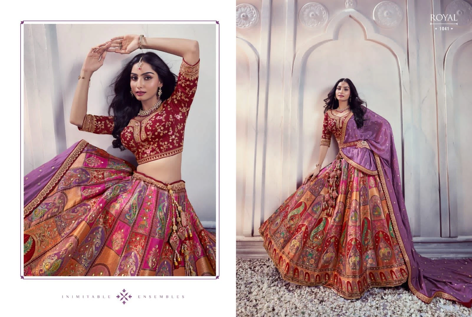 Vardan Ethnic Royal Vol 37 Silk Wholesale Lehenga Catalog — Wholesale Lehenga, MPA wholesale from Surat — view 4